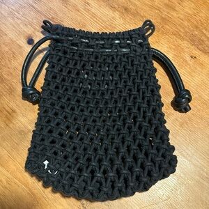 Clare V drawstring Sandy black